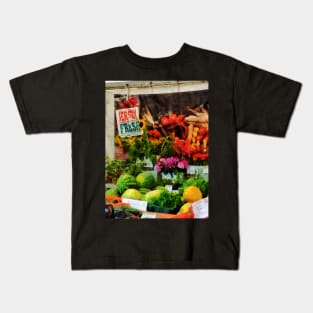 Food - Farmer's Market Kids T-Shirt